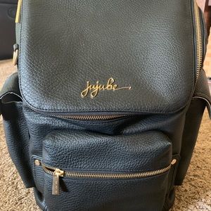 Ju-Ju-Be Forever Backpack diaper bag - leather